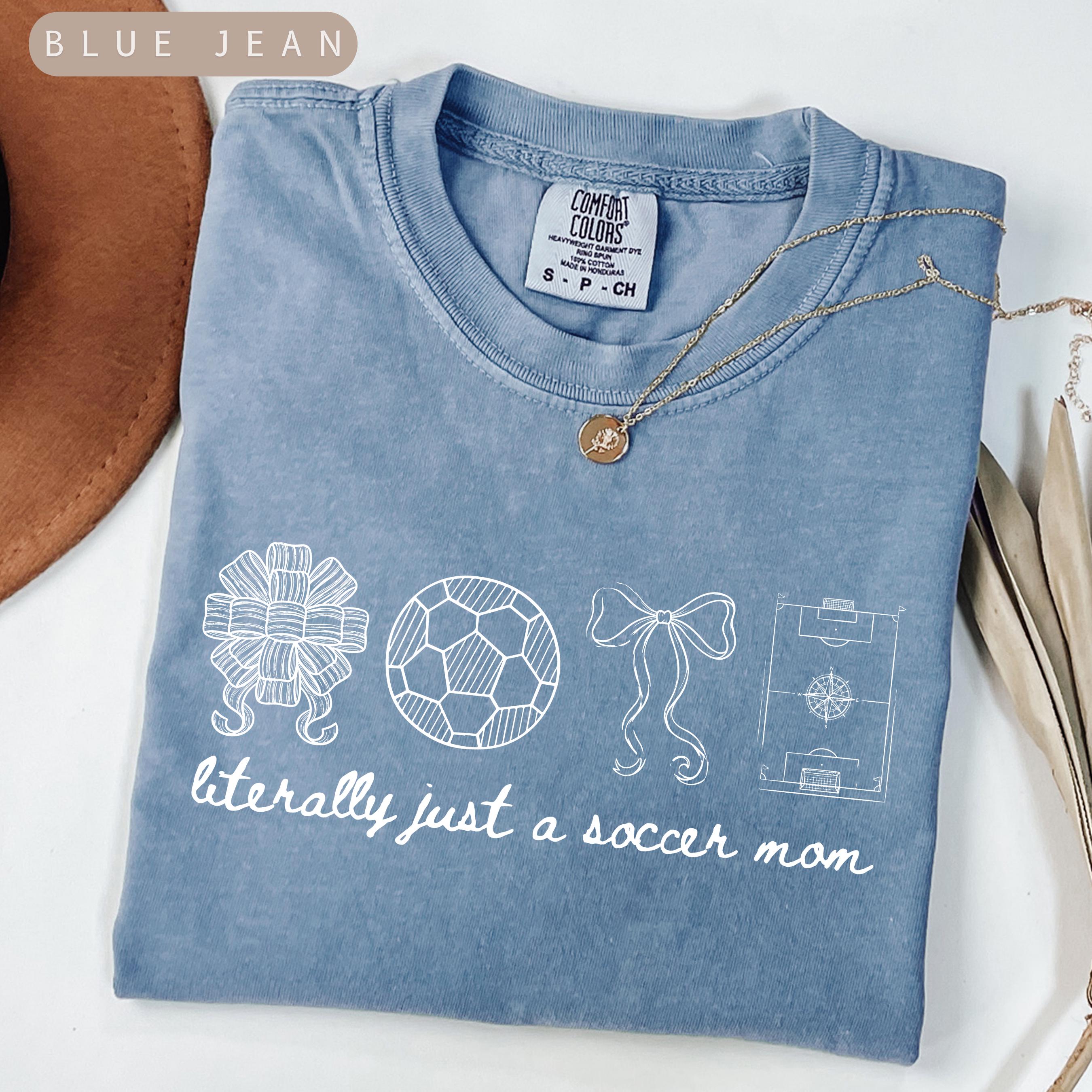 Gameday Tee Literally Soccer Mom Travel Sports Mom Game Day Tournament Match Day Mama (4)