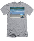 Family Day With Umbrella At Melbourne Beach In Florida T-Shirt