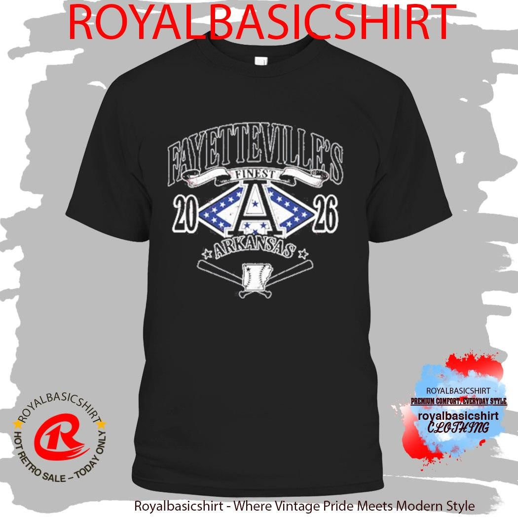 fayetteville’s finest baseball shirt