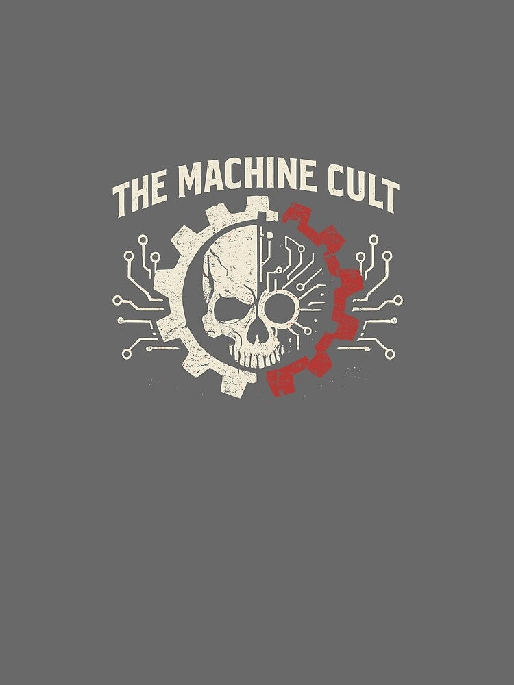 Mechanicus Skull w/ Typography (Style 2) by Syzygy Designs