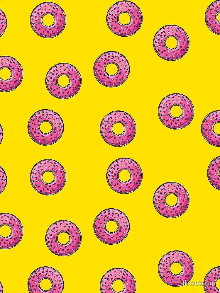 Pink donut by 4linedesign