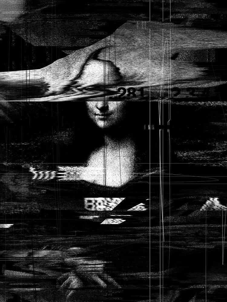 Mona Lisa Glitch by nicebleed