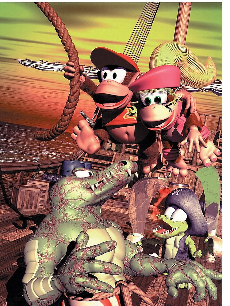 DKC2 Rope by gamecaseking