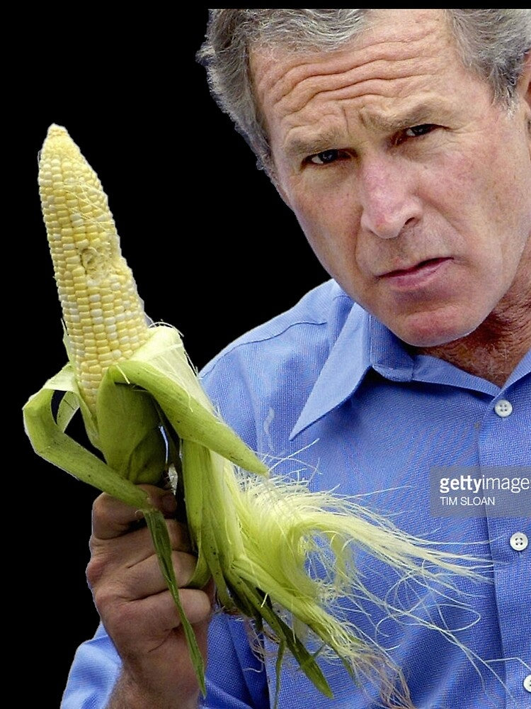 George Bush Corn MEME by SkertNation
