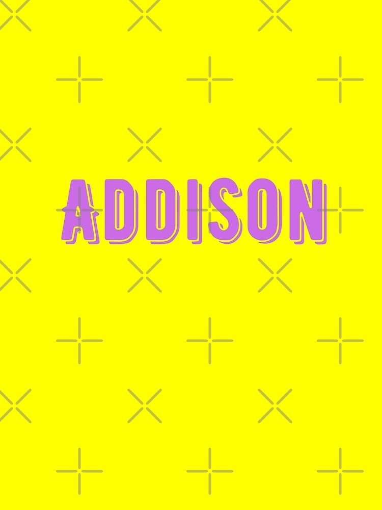 Addison Name -Personalized Unique Custom Name Art by Katedesignz
