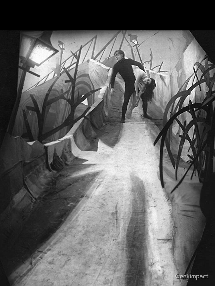 Antique production still from The Cabinet of Dr. Caligari by Vintage Designs +