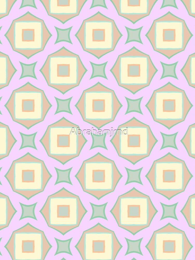 abstraction graphics symmetry seamless colorful repeat pattern by Abrahamjrnd