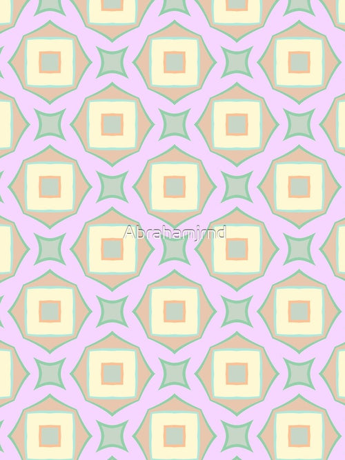 abstraction graphics symmetry seamless colorful repeat pattern by Abrahamjrnd