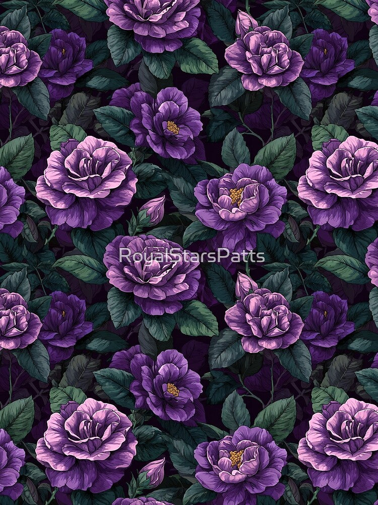 Trendy Gardenias Print  - Botanical Garden Pattern  - Mother'S Day Gifts by RoyalStarsPatts
