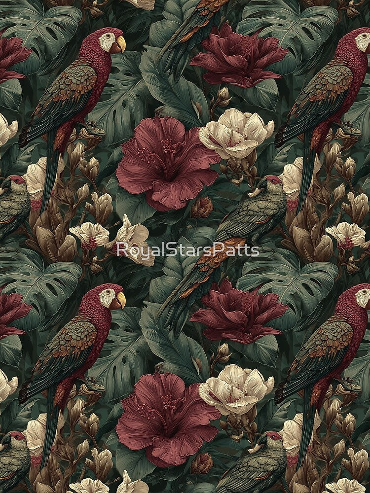 Petaled Tropical Flower - Flower Floral Print  - Gift Ideas For Women by RoyalStarsPatts