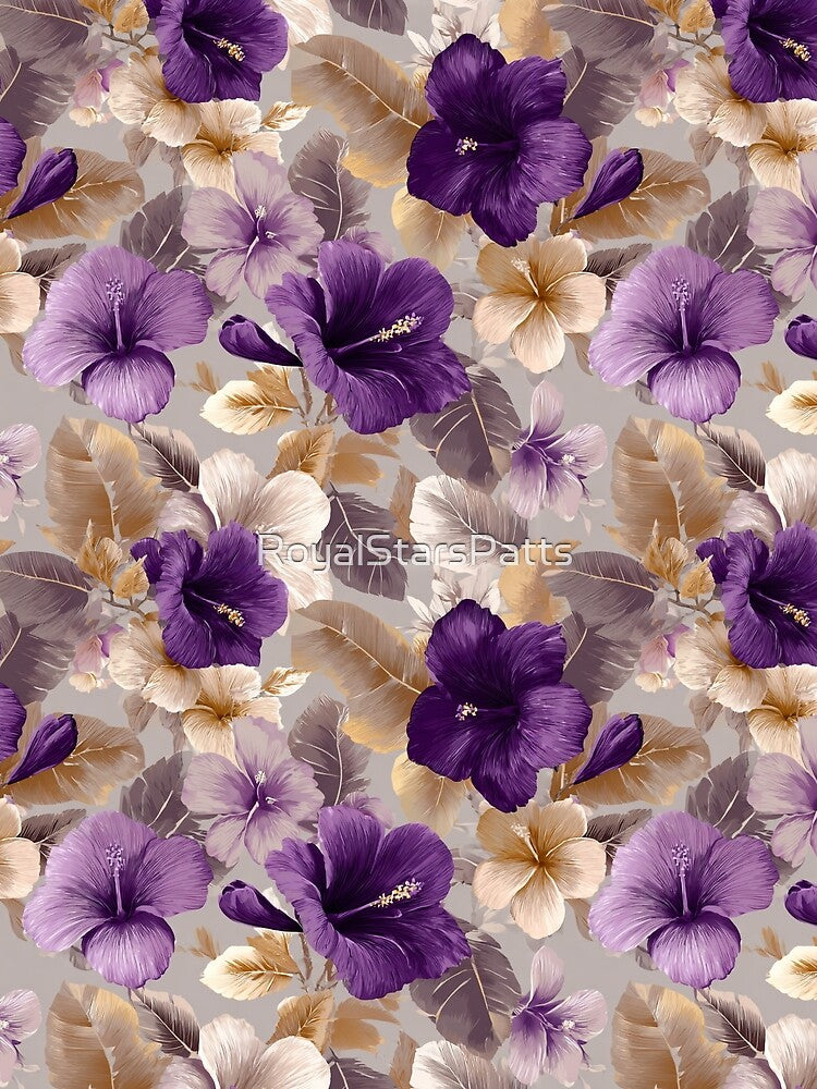 Exotic Tropical Floral  - Botanical Garden Pattern  - Christmas Gifts For Wife by RoyalStarsPatts