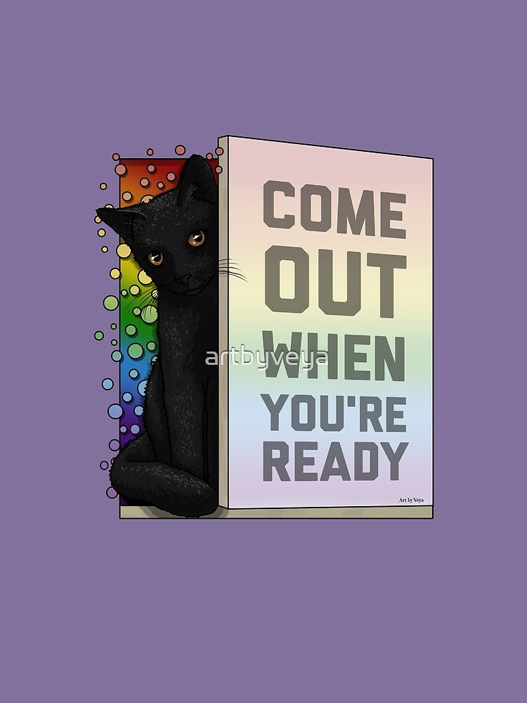 Come Out Kitty Ready by Art by Veya