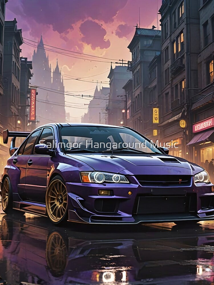 Mitsubishi Evo IX – Performance and style in the old city by Salimgor Hangaround Music