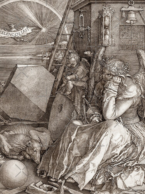 Albrecht Dürer "Melancholia" by Alexandra Dahl