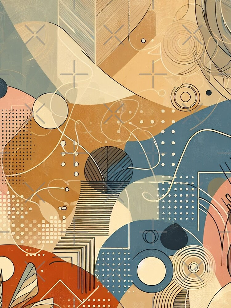 Boho Abstract Background - 26 by Acabee