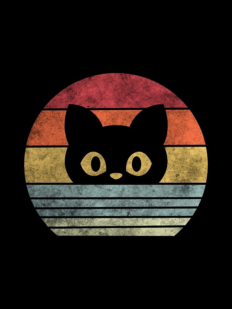 Retro Vintage Cat by spellmadebylee