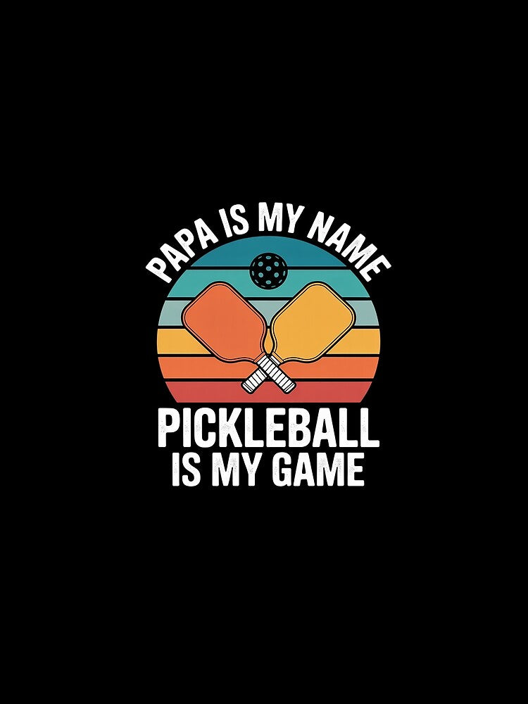 Papa Pickleball Sunset Gift by Rrettgison