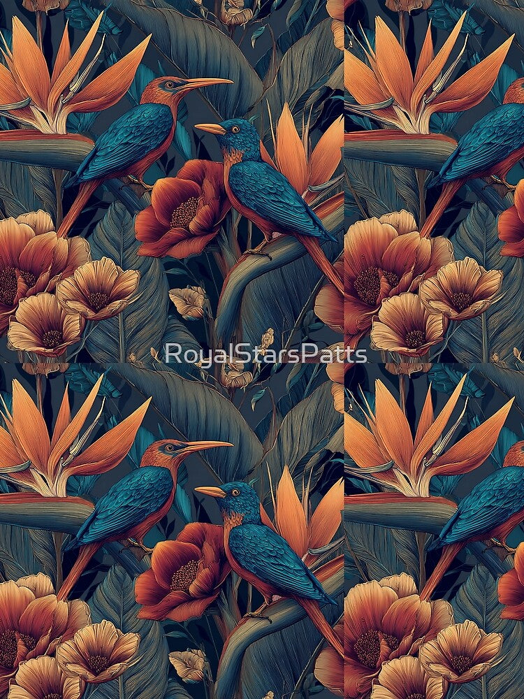 Petaled Tropical Floral Texture  - Flower Floral Bouquet  - Mother'S Day Gift Ideas by RoyalStarsPatts