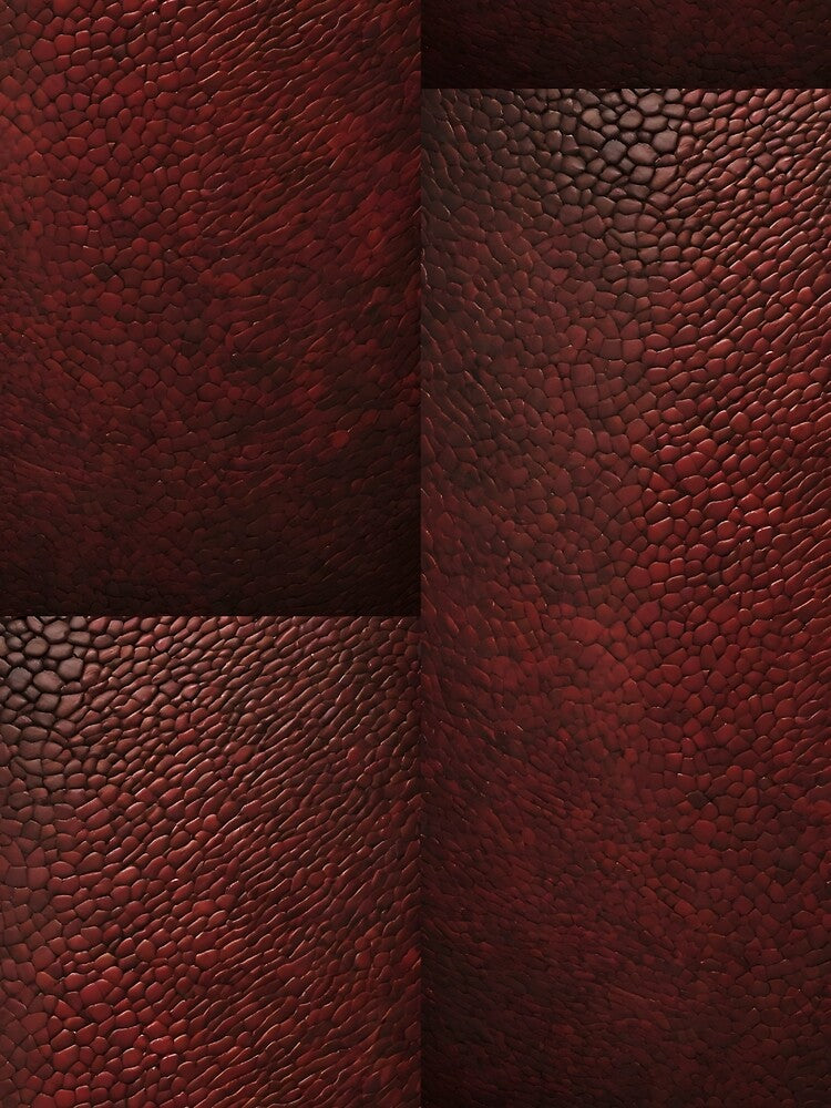 Deep Burgundy Leather Texture by Peac7e