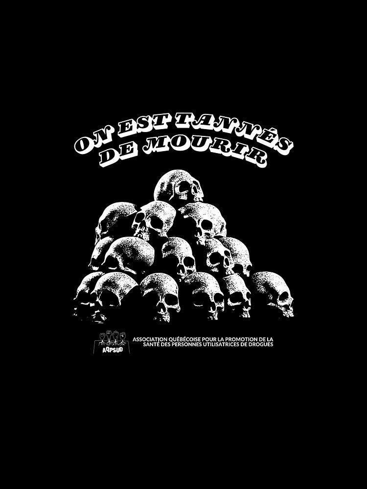 We're tired of dying, skulls by AQPSUD