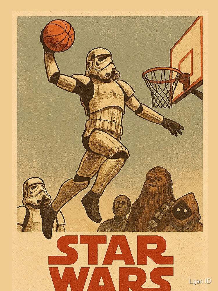 Dunk Wars – The Stormtrooper Slam by Lyan ID