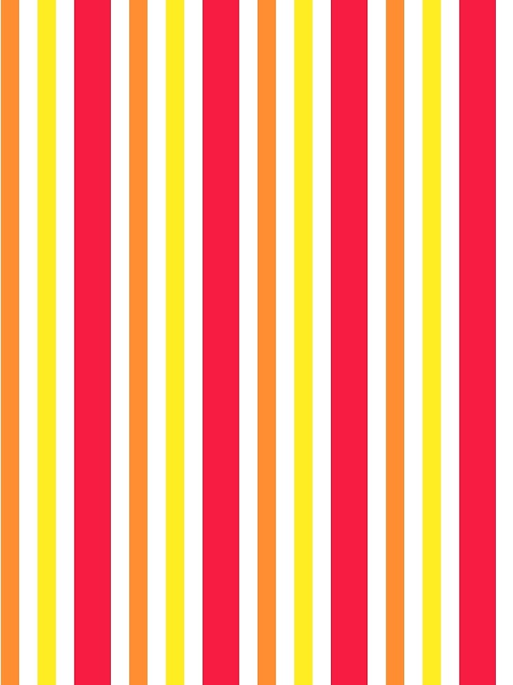 Bert Jolly Holiday Vertical Stripes by Feeling Artsy