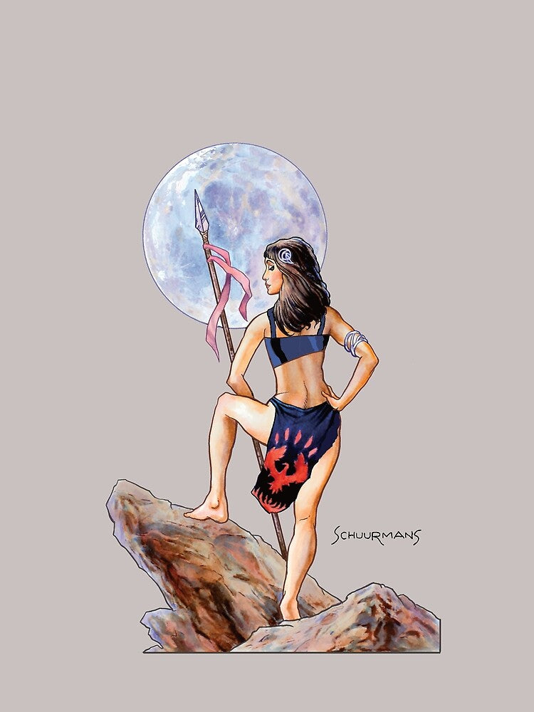 Mujer Guerrera by Schuurart