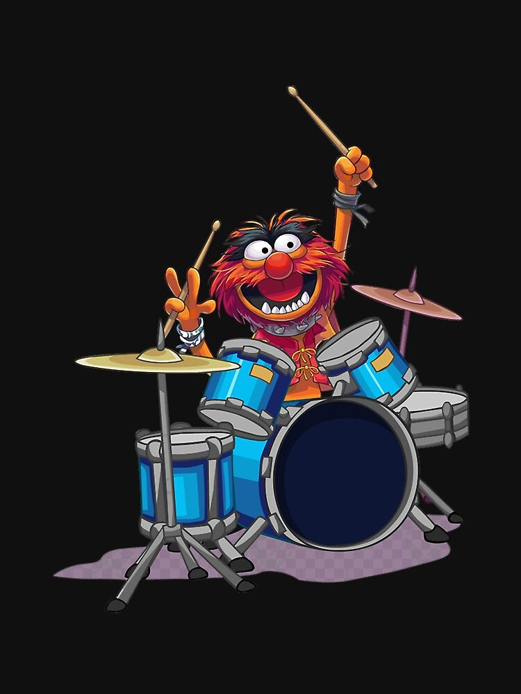Animal Drummer The Muppets Show Classic T-Shirt by WYSSSIMINGTON