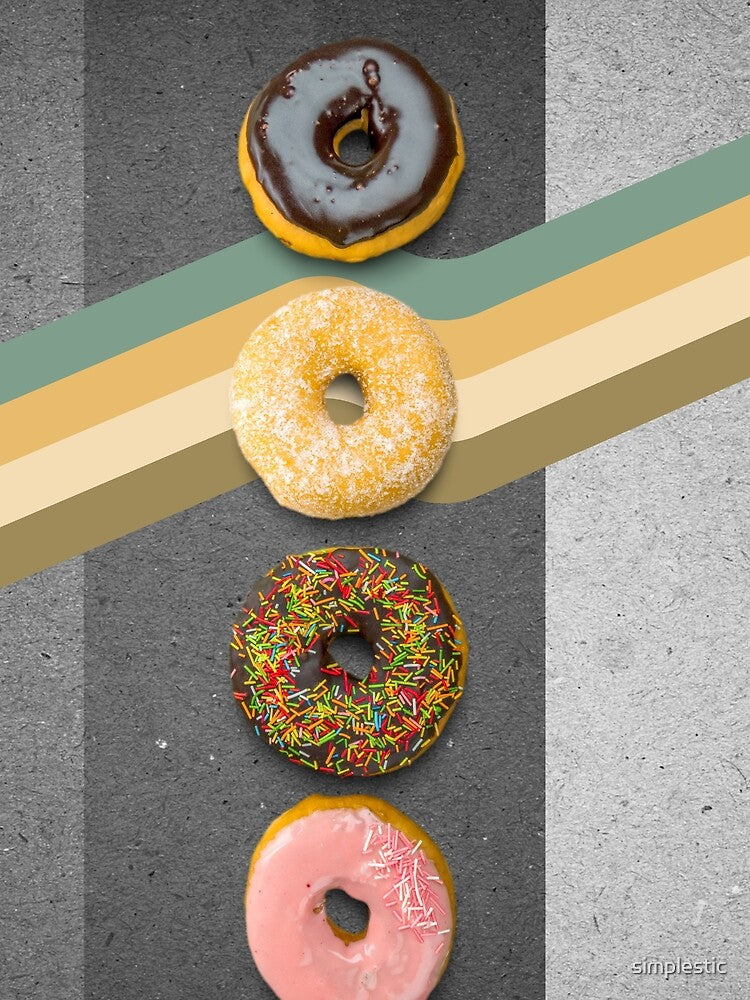 Retro Donuts Design by simplestic