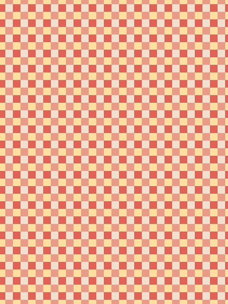 Retro gingham pattern by Tatiana Ribeiro