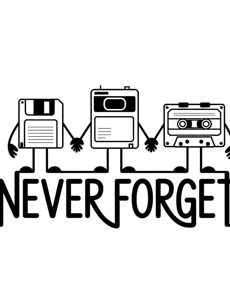 Retro Media Brotherhood Minimalist Line Art by Bloomkept