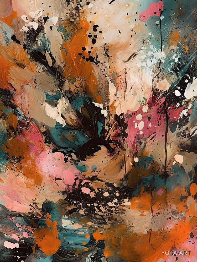 Modern Boho Art. Mesmerising Bohemian Art Painting. 15 by YOTA-ART