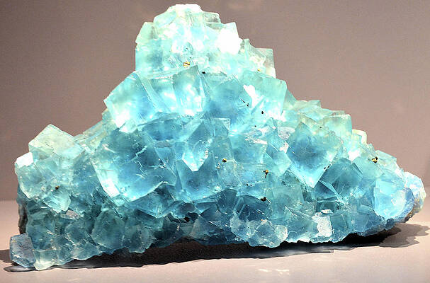 Square Fluorite Crystals Print