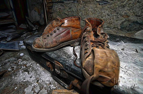 Forgotten Shoes Print