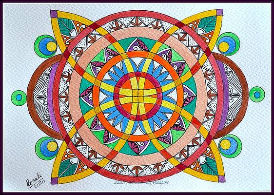 Geometric Mandala 1 Print