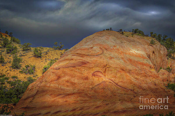 Ghost Of The Rock Print