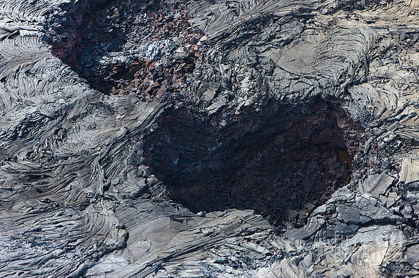 Hawaiian Steam Vents And Lava Print