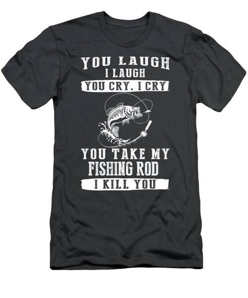 Hooked On Laughter Reel In The Fun With Our Fishing Tee T-Shirt