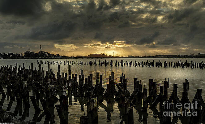 Humboldt Bay Evening Light Print