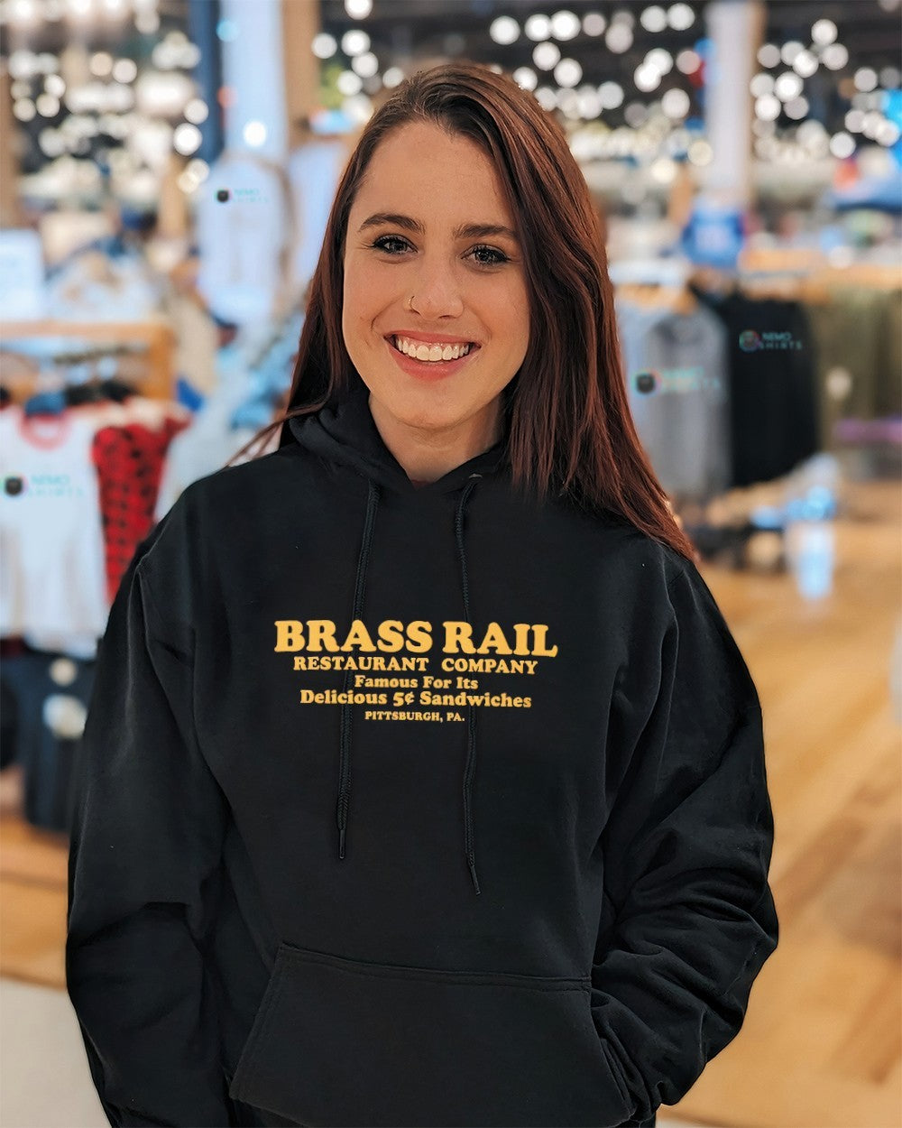 Brass Rail restaurant company Pittsburgh shirt