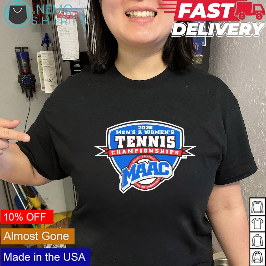 MAAC 2026 men’s and women’s Tennis championships shirt
