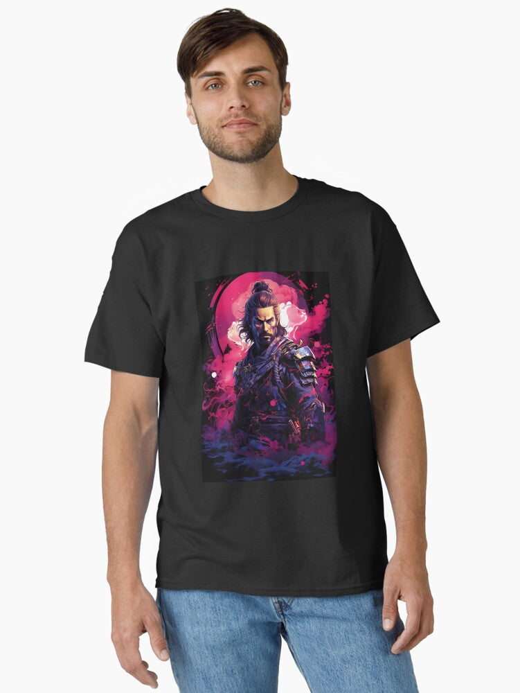 Neon Samurai Classic T-Shirt