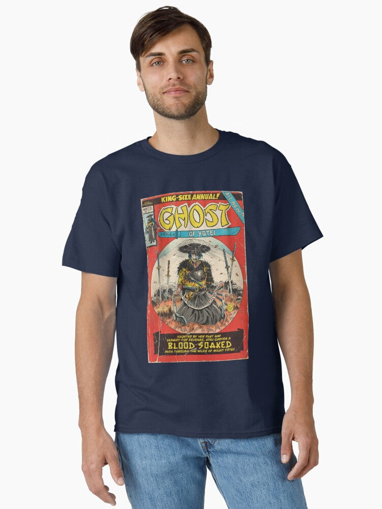 “Ghost” Samurai Comic Book Cover Fan Art Classic T-Shirt