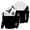 Haarleyy Davidson Colorful Stand Collar Sweatshirt With Custom Name