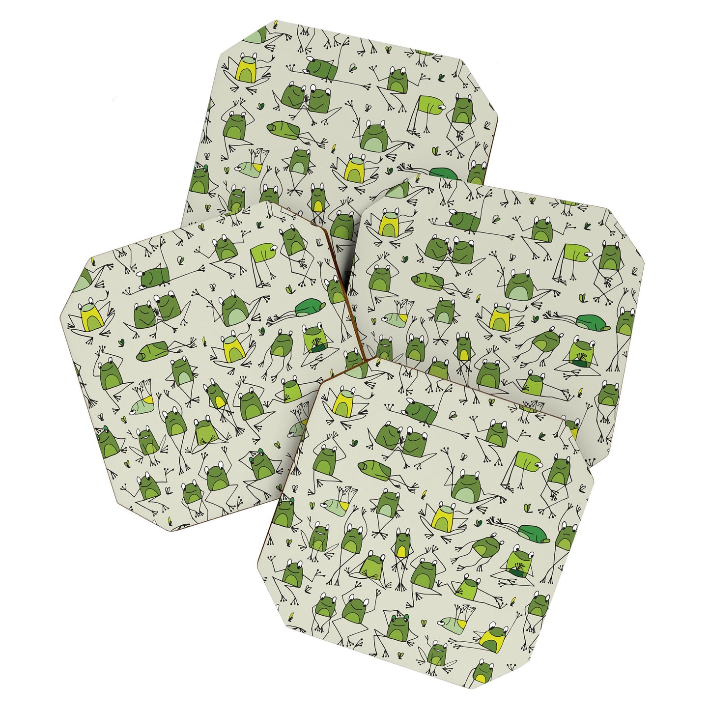 Funny Frogs Coaster Gallery Image 1
