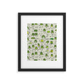 Funny Frogs Framed Art Print Gallery Image 4