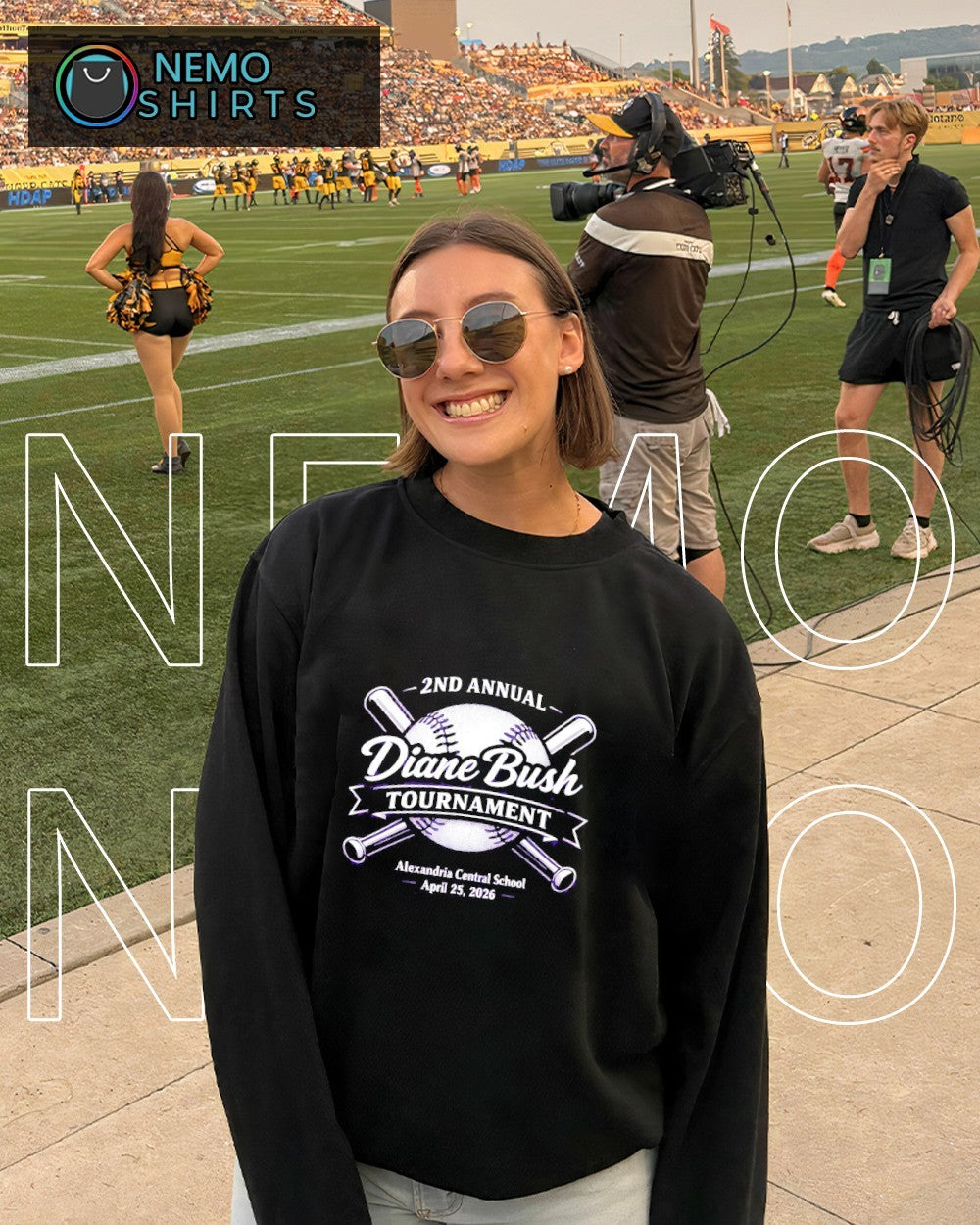 Alexandria Central School 2nd annual Diane Bush Tournament 2026 shirt