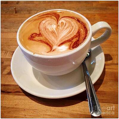 Latte Love Print
