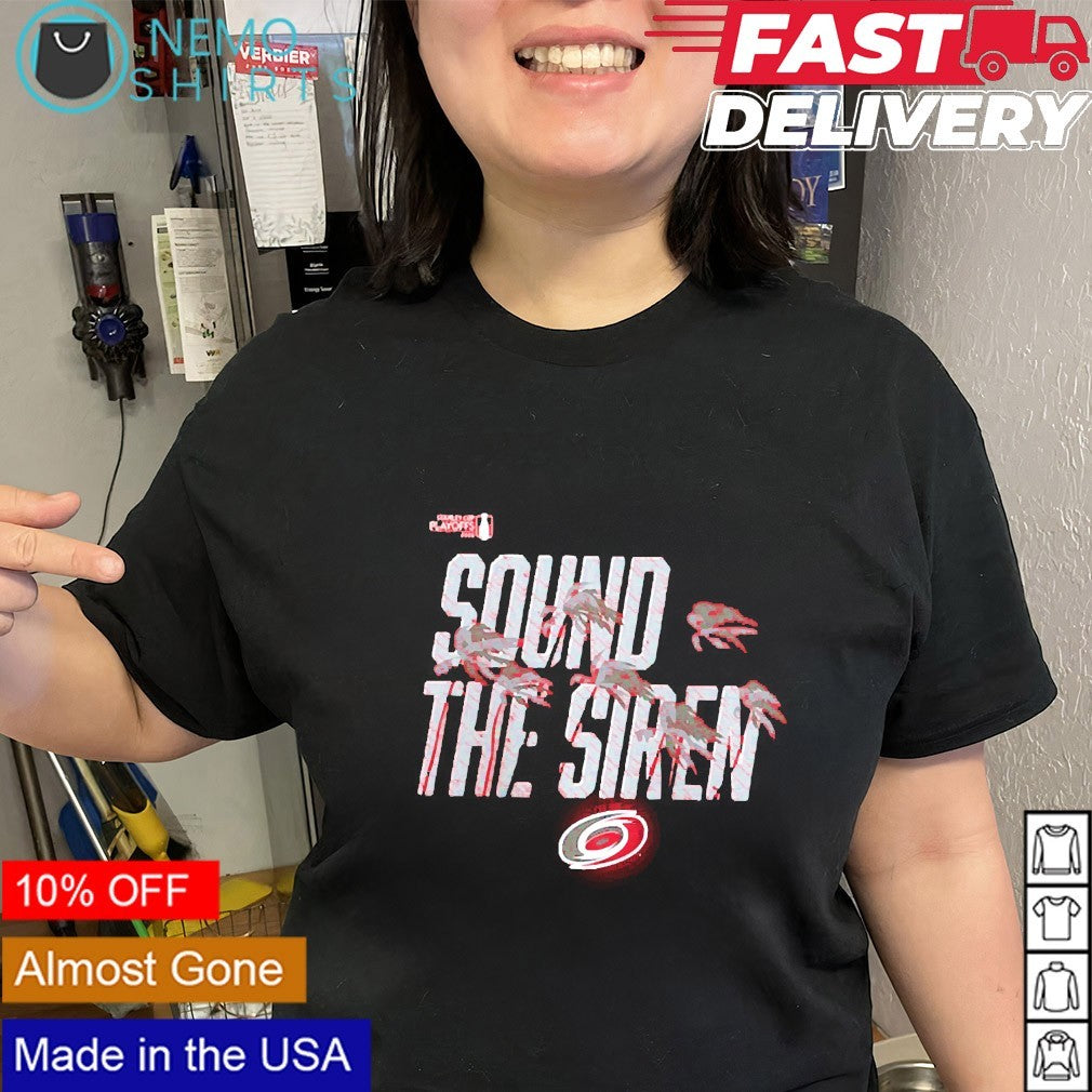 Sound the siren Carolina Hurricanes 2026 Stanley Cup Playoffs shirt