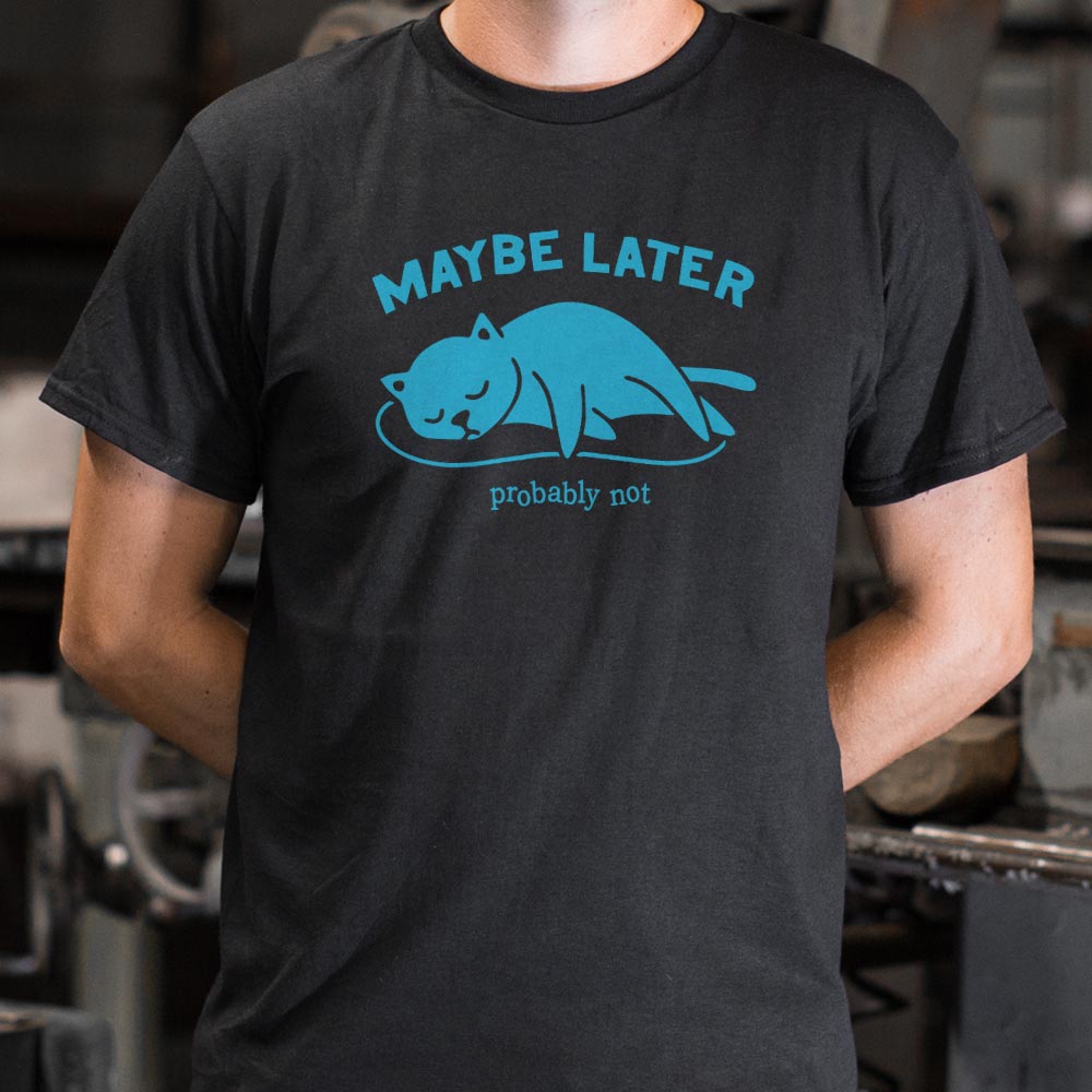 Maybe Later Cat